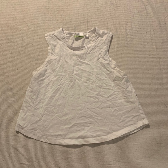White cropped tank top - Picture 1 of 2